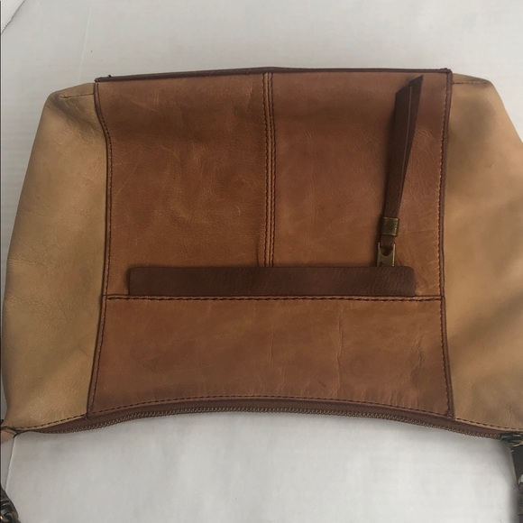 The Sak Multi-Color Brown Leather Shoulder Bag - Picture 14 of 15
